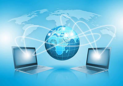 網(wǎng)絡(luò)全球化 從筆記本電腦中的地球儀窺見數(shù)字時代的互聯(lián)